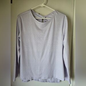 Lavender Long Sleeve Women's Top